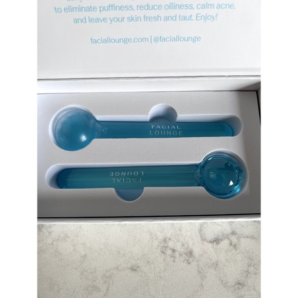 NEW Facial Lounge Cryo Globes Cryotherapy Cold Ice Roller Face Body Treatment - Picture 5 of 5